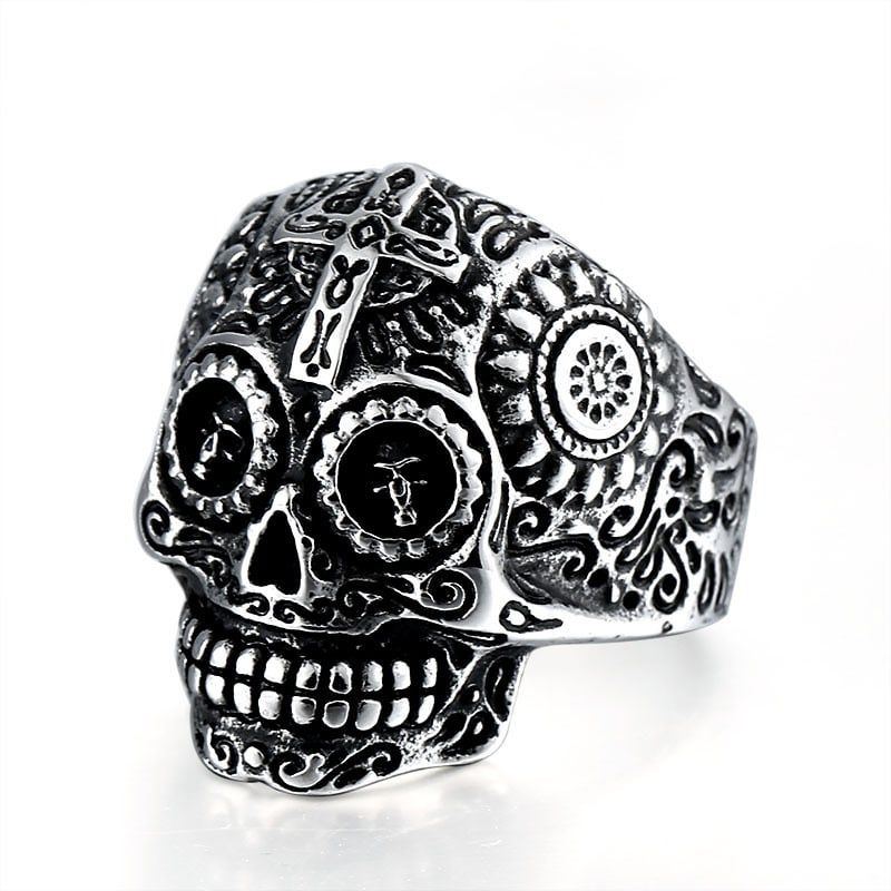 AFRODITA - Anillo Para Hombre Modelo Calavera