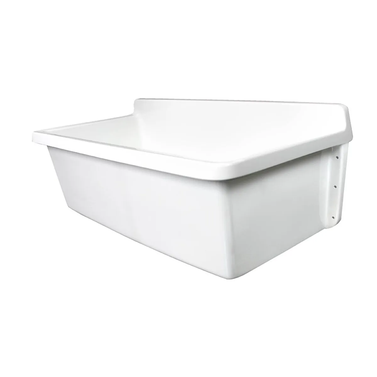 GENERICO - lavadero en fibra de vidrio modelo posón 100 cm x 46 cm x 36 cm.