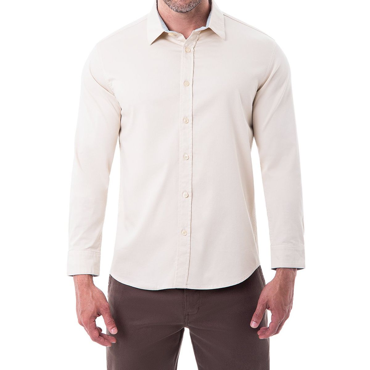 NORTON - Camisa Popelina Hombre Paulino Ml 1 Norton