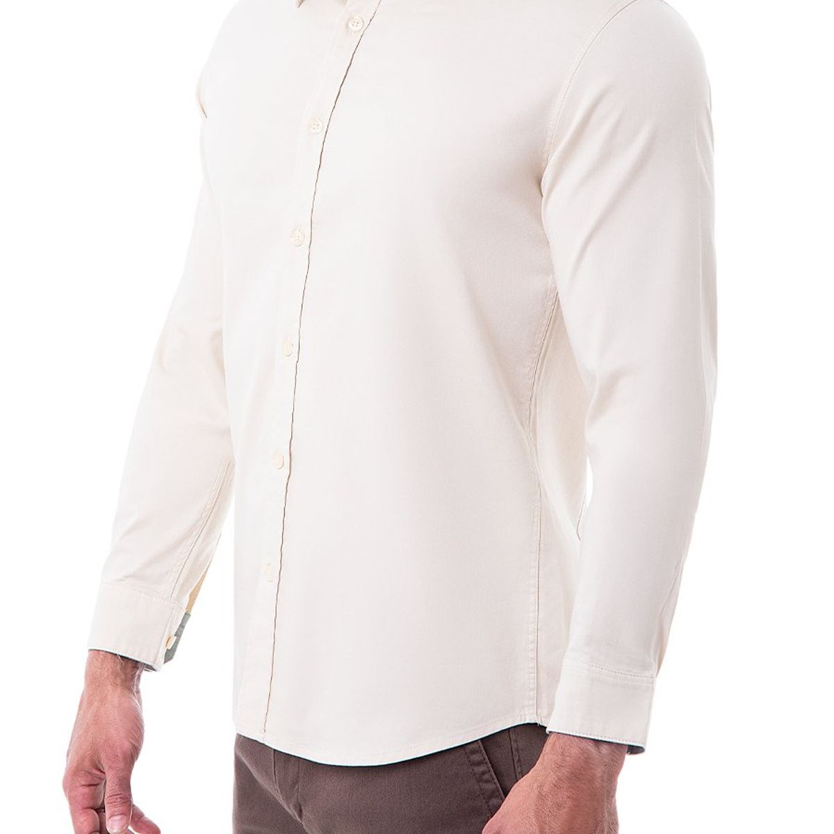 NORTON - Camisa Popelina Hombre Paulino Ml 1 Norton