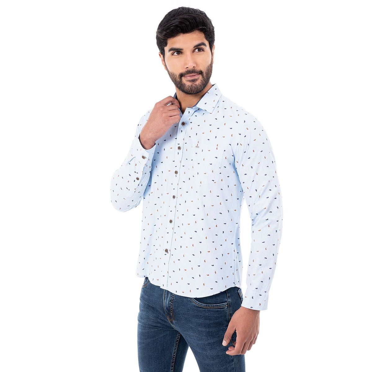 PIONIER - Camisa Popelina Stretch Hombre Zacari Pionier