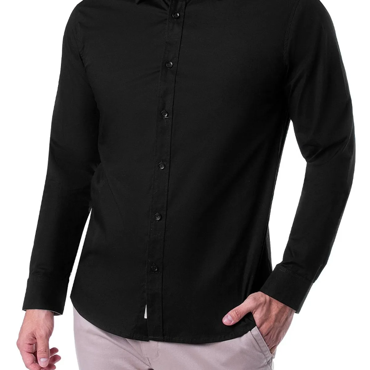 NORTON - Camisa Popelina Stretch Hombre Paulino Ml 3 Norton