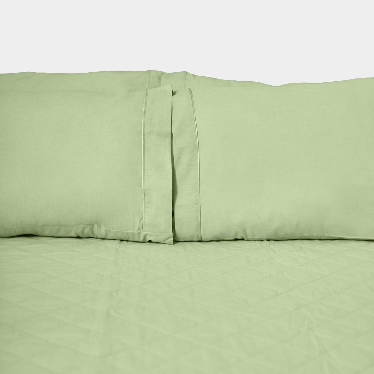 COBITEX HOME - Cubrecama Ligero Queen Verde Cobitex 100 Algodón