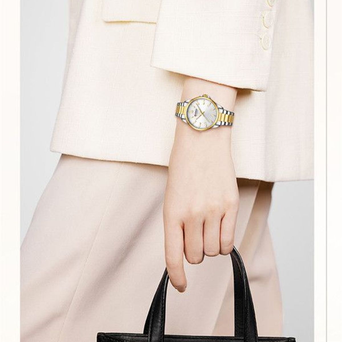 CURREN - RELOJ CURREN  MUJER DORADO 9090