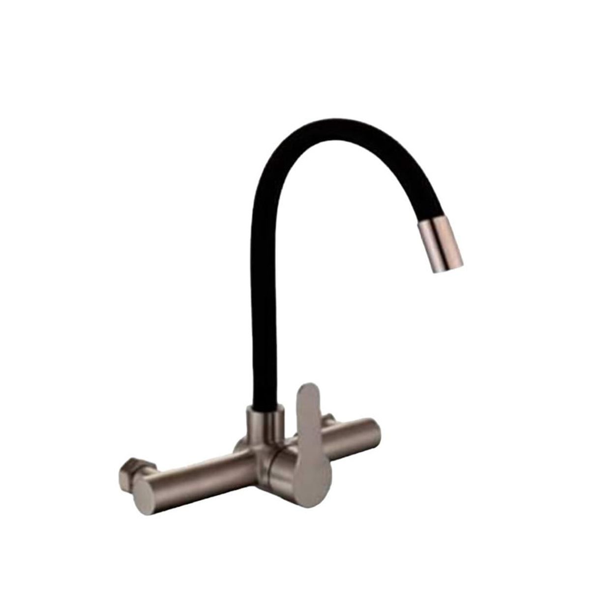 XM - MONOCOMANDO DE COCINA PARED PICO FLEXIBLE NEGRO MC304-244-01