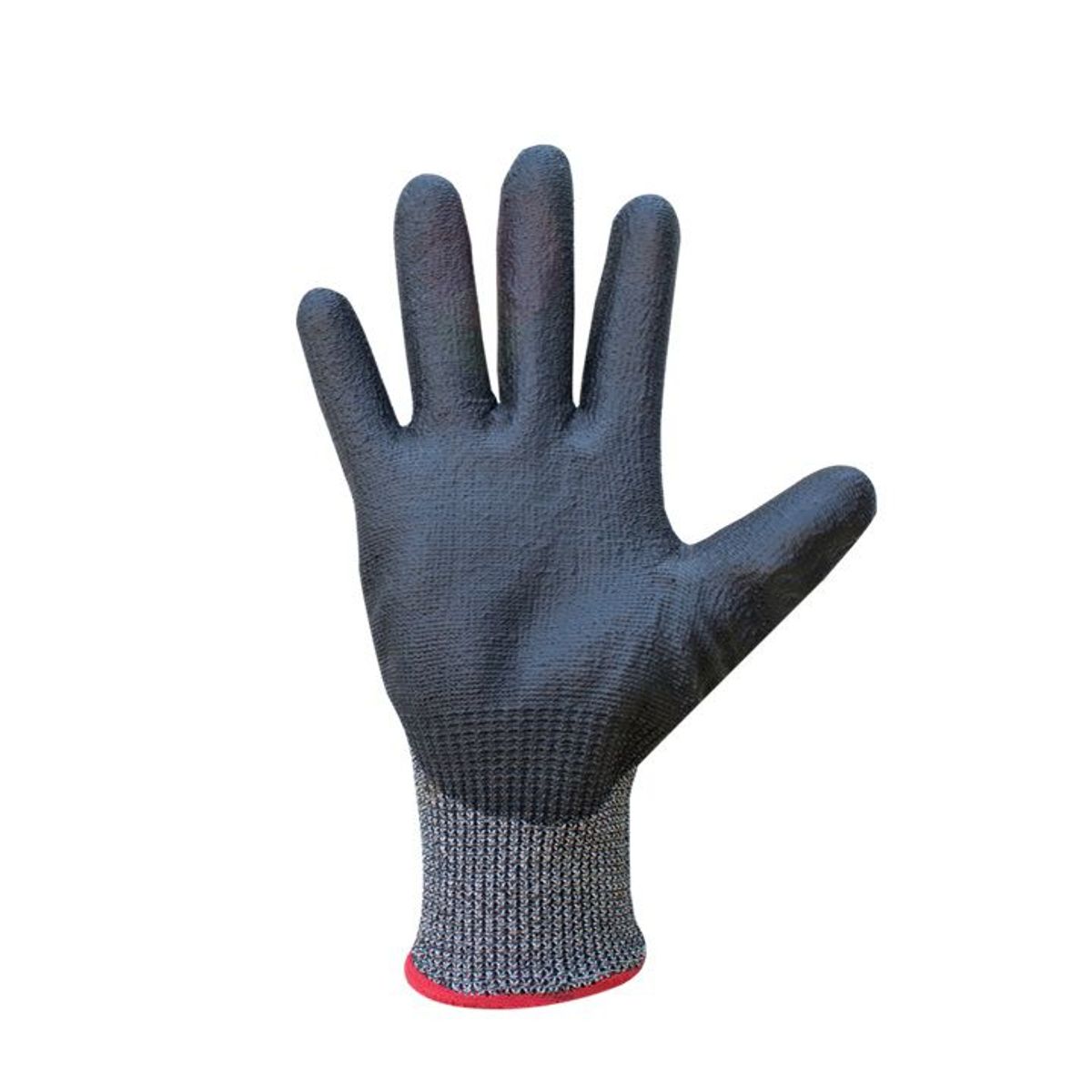 STEELPRO - GUANTE MULTIFLEX MCF501 CUT-5 NIVEL F PU GRISNEGRO