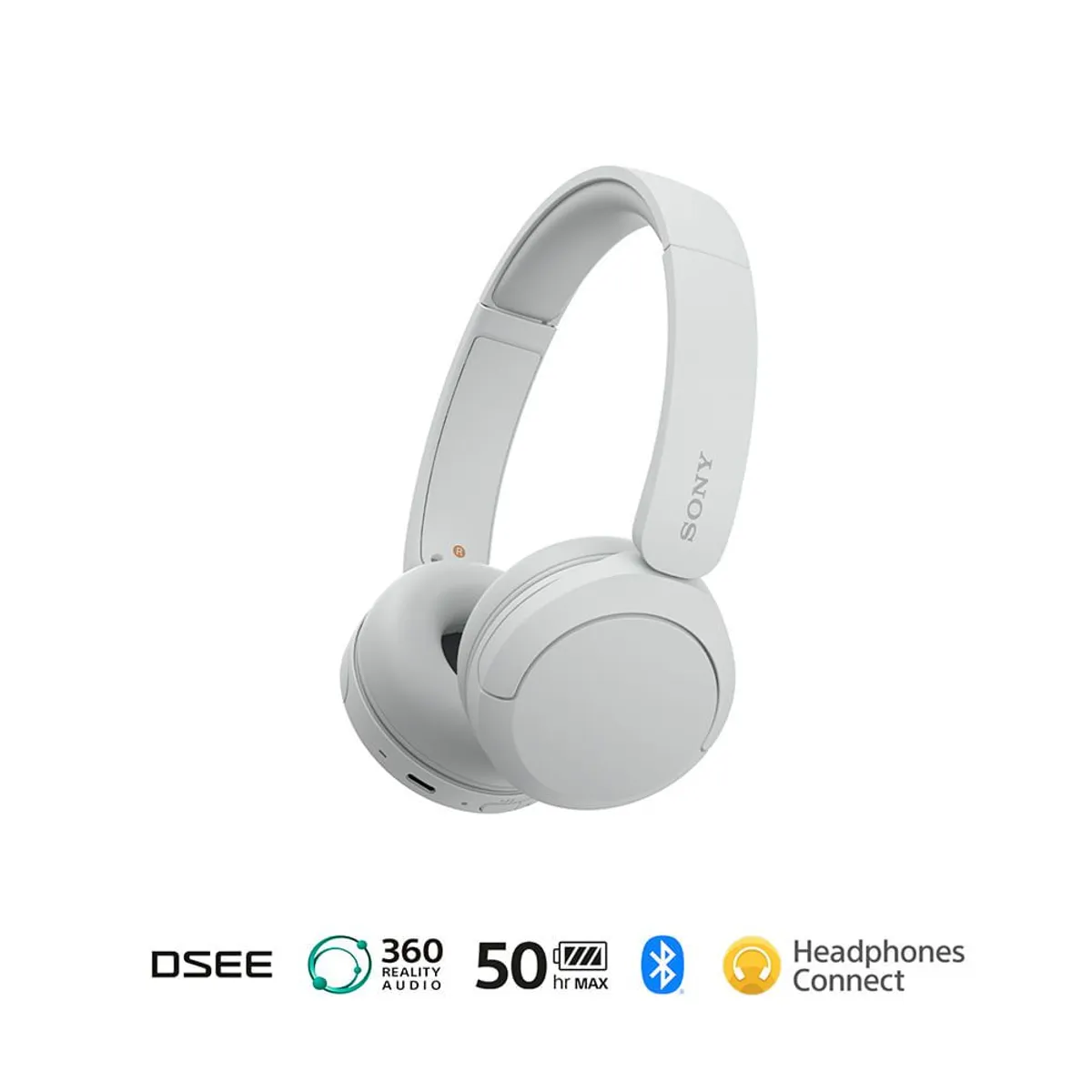 SONY - Sony Audífonos Bluetooth WH-CH520 Blanco