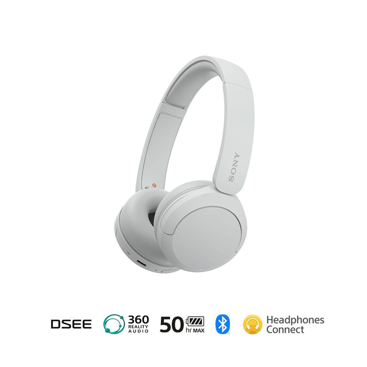 SONY - Sony Audífonos Bluetooth WH-CH520 Blanco