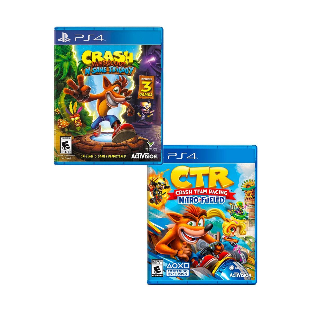 SONY - Crash Team Racing  Crash Bandicoot N Sane Trilogy Ps4