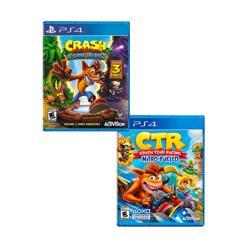 SONY - Crash Team Racing  Crash Bandicoot N Sane Trilogy Ps4