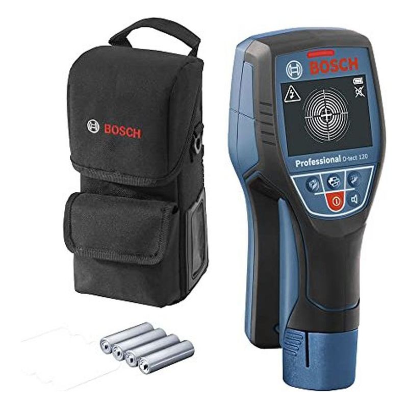 BOSCH - Detector Metales Scanner Pvc Madera Cables Bosch D-tect 120 Bosch