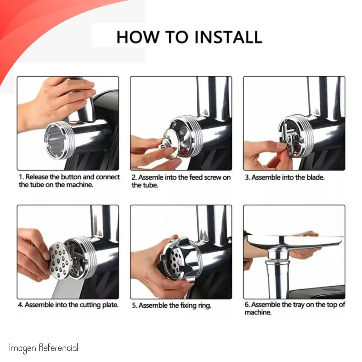 FINEZZA - Moledor de carne Finezza FZ-102MC