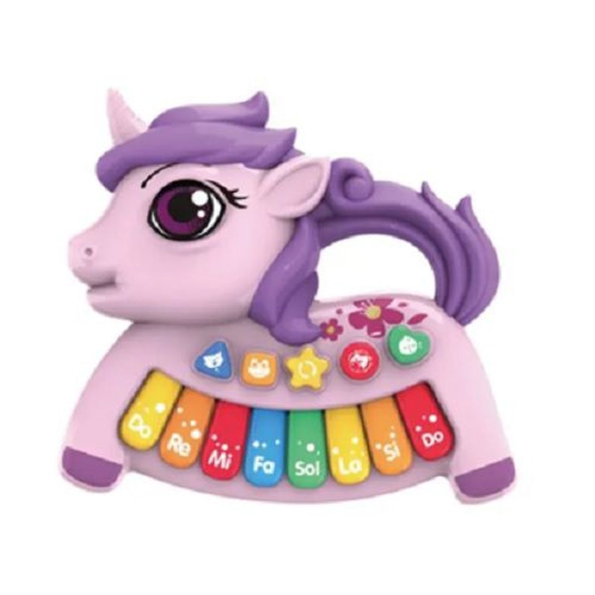 GENERICO - JUGUETE MUSICAL - PIANO MUSICAL DE UNICORNIO