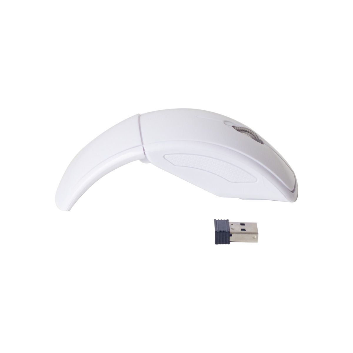 GENERICO - Mouse Inalámbrico Plegable Blanco - Ikafree