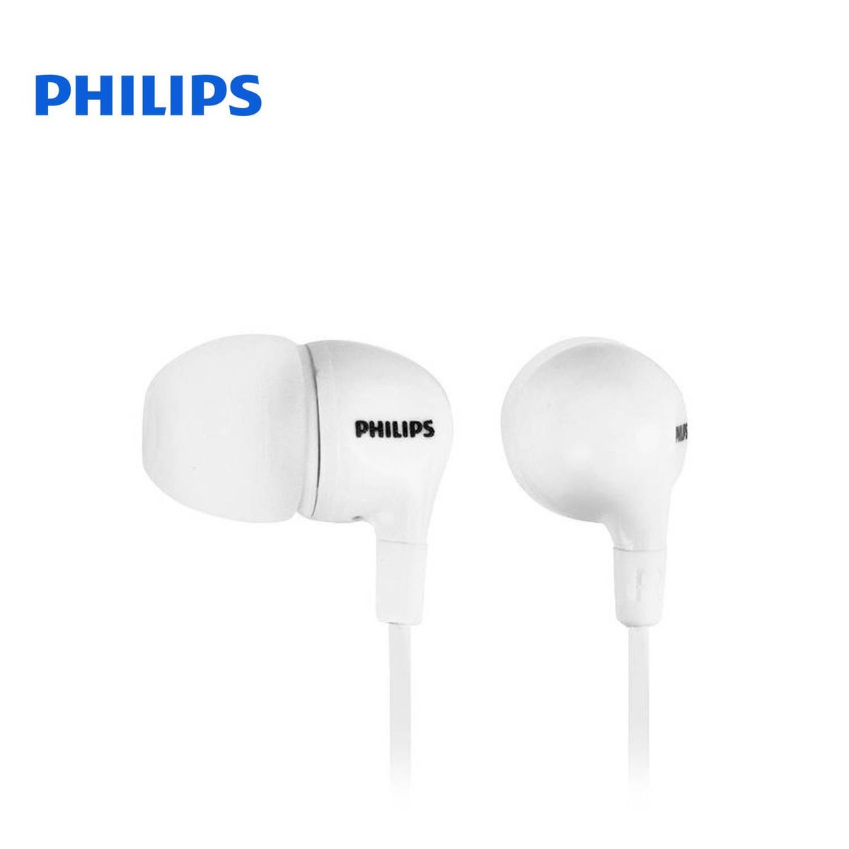 PHILIPS - Audífonos Philips Tunes Upbeat SHE3555 c-micro Blanco