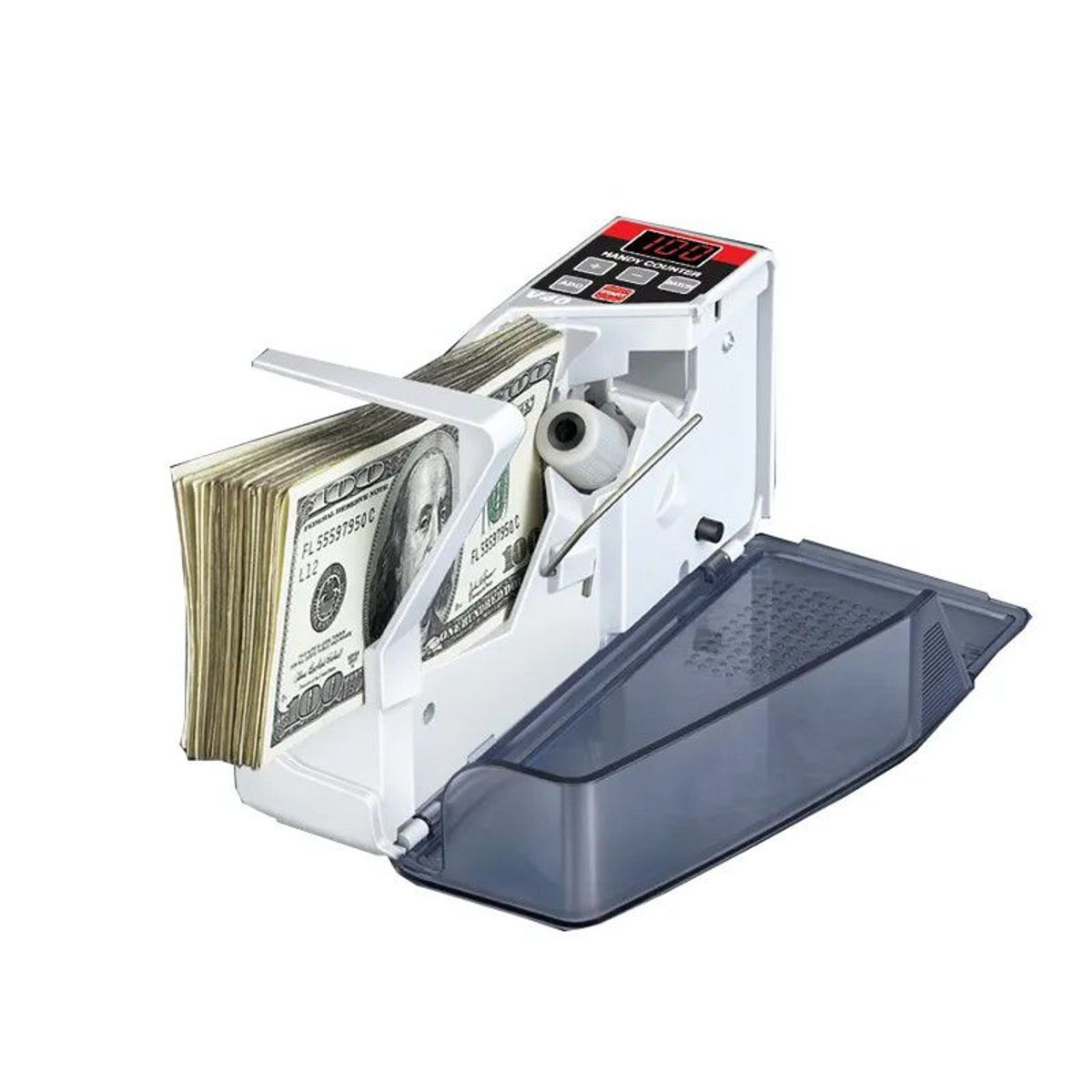 GENERICO - Contador De Billetes Portátil Pantalla LED