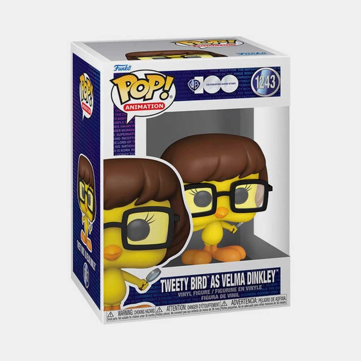FUNKO - FUNKO POP WARNER BROS 100 ANNIVERSARY - TWEETY BIRD AS VELMA