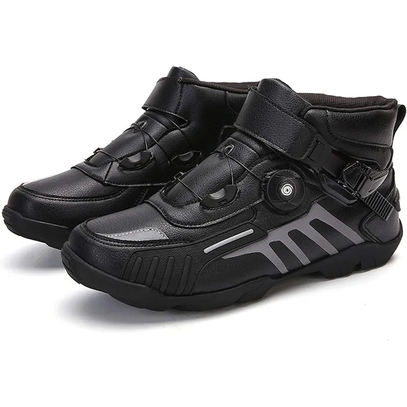 GENERICO - BOTAS DE HOMBRE DE MOTO SPEED NEGRO