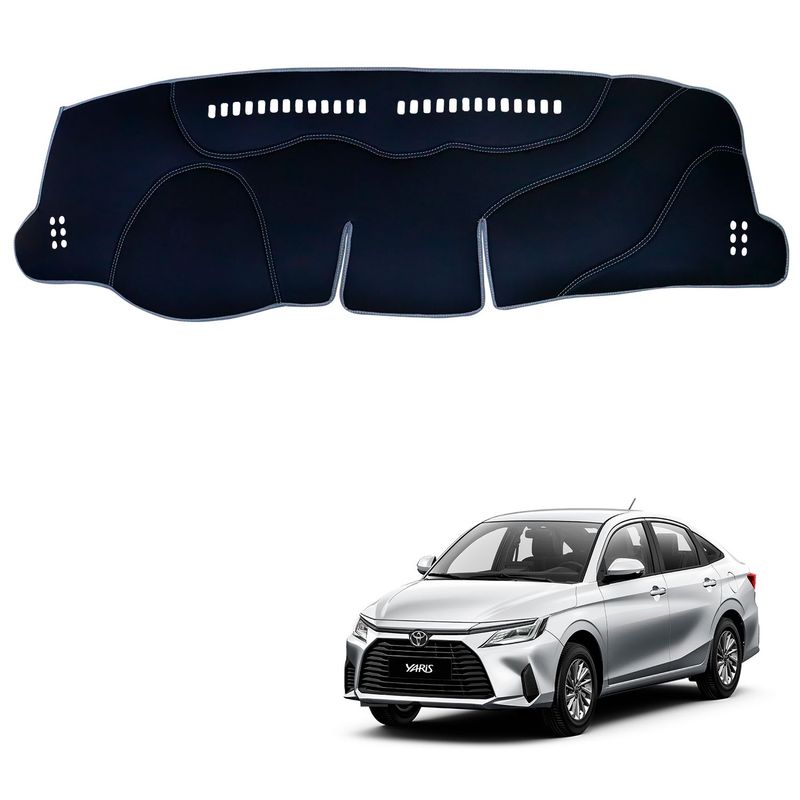 TECGO - PROTECTOR TAPETE PARA TABLERO TIPO TOYOTA YARIS 2023