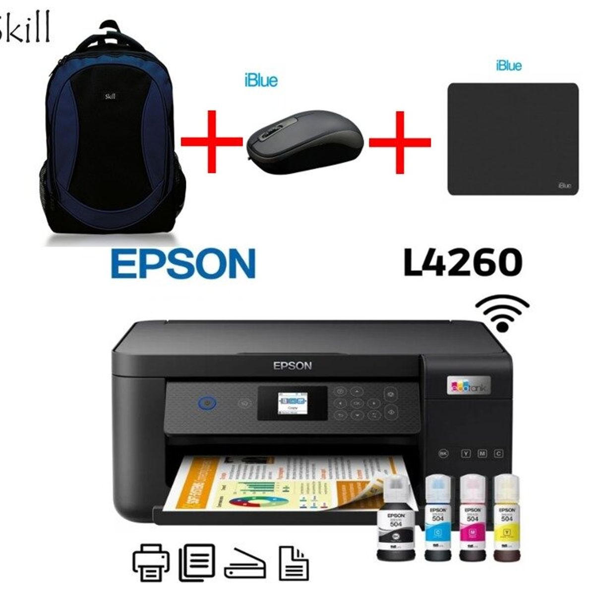 EPSON - Epson Ecotank L4260 Impresora Multifuncional