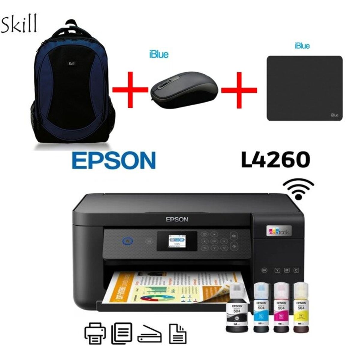 EPSON - Epson Ecotank L4260 Impresora Multifuncional