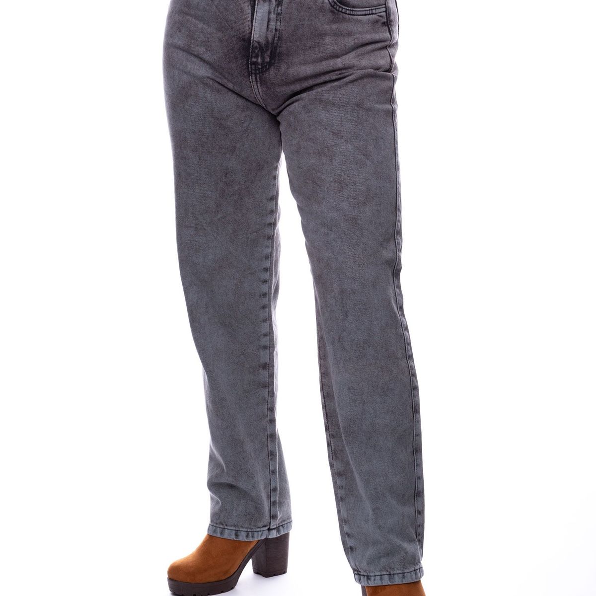 NEBULA - Pantalon Baggy 4.0 - Nébula - Gris Jaspeado
