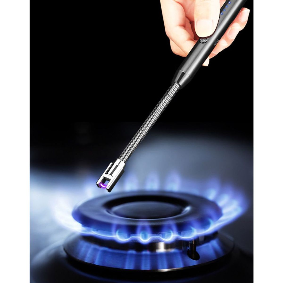 GENERICO - Encendedor Eléctrico Recargable Flexible 360°