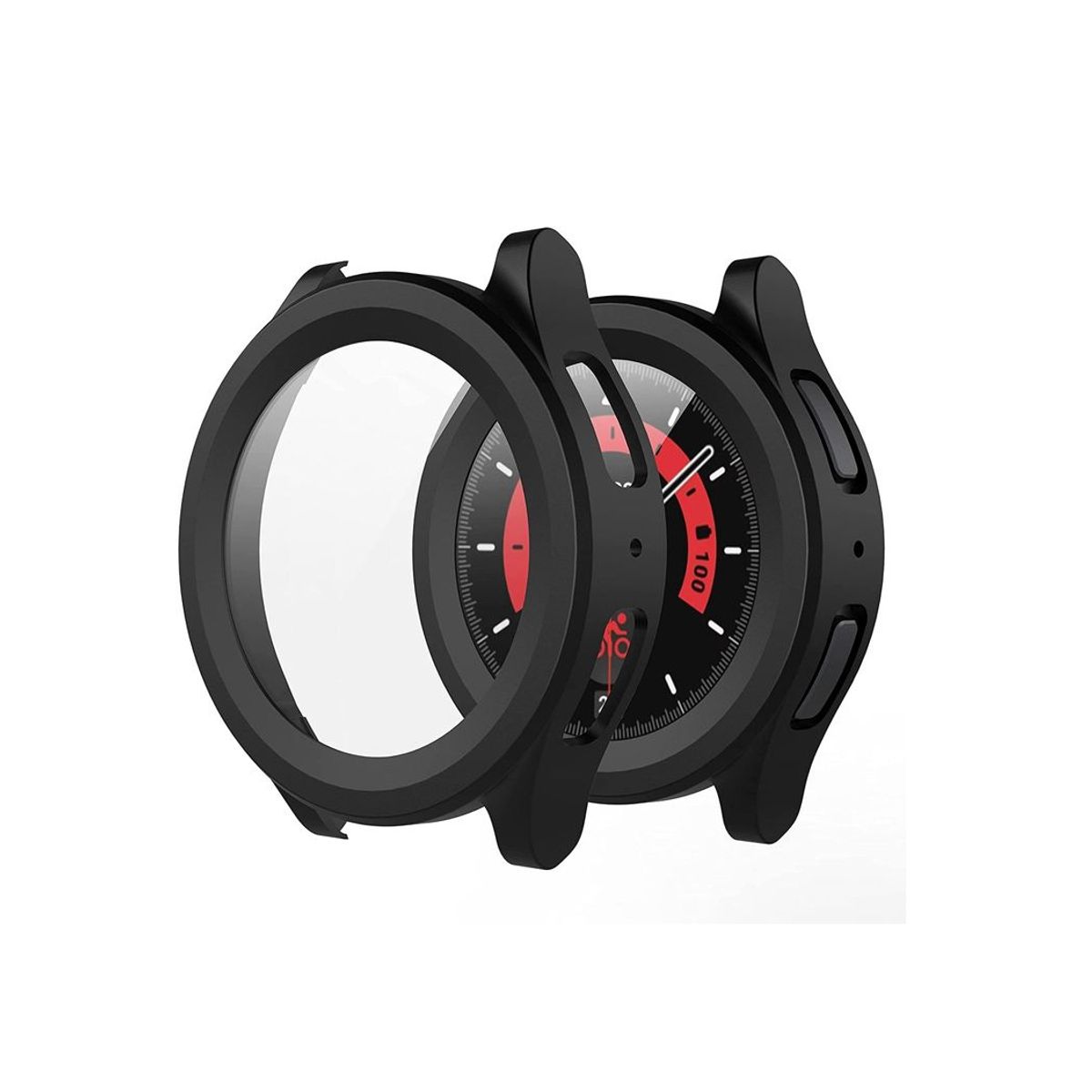 GENERICO - Case Bumper para Samsung Watch 5 Pro Negro