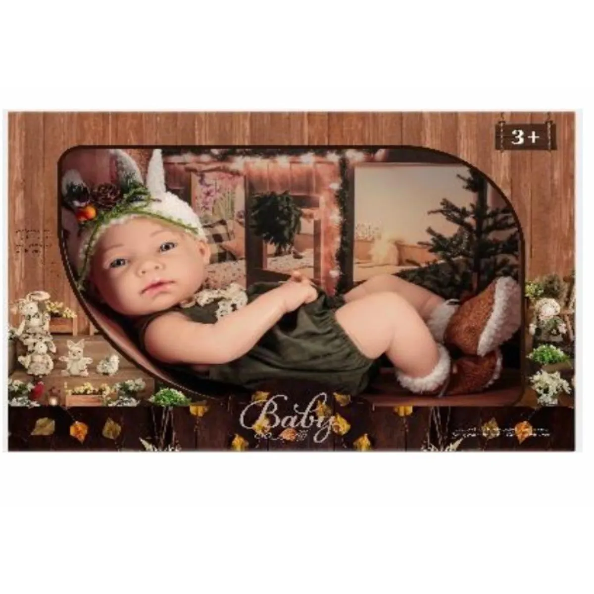 GENERICO - Muñeca Baby So Lovely - Bebe Recién Nacido 38 Cm