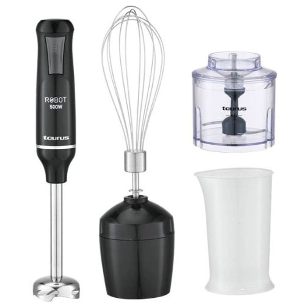TAURUS - Batidora de Inmersion Taurus Robot 500 Plus Inox II