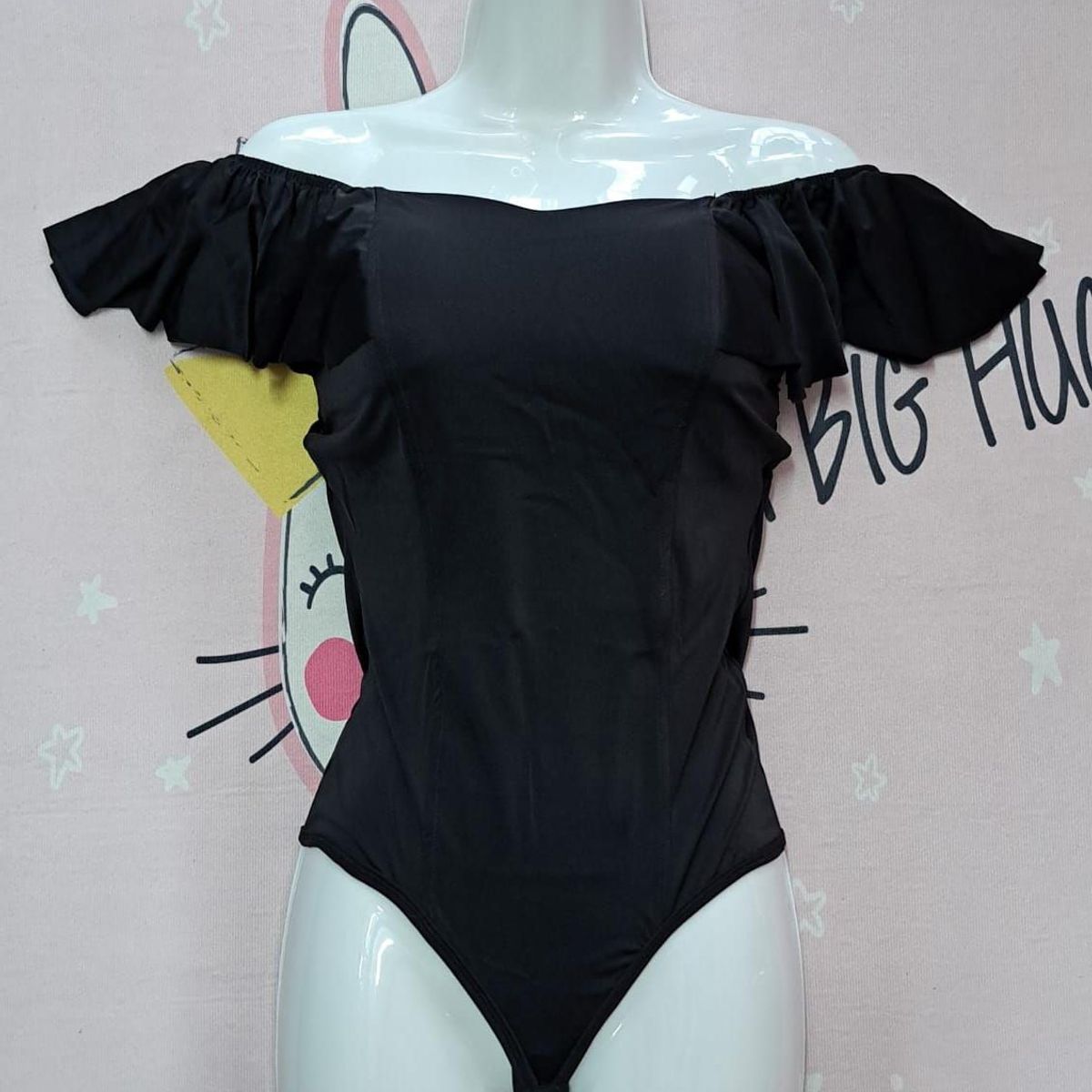 GENERICO - BODY NEGRO FAJA REDUCTOR EXTERIOR EN LYCRA  LISA TALLA SM DeAlcoba