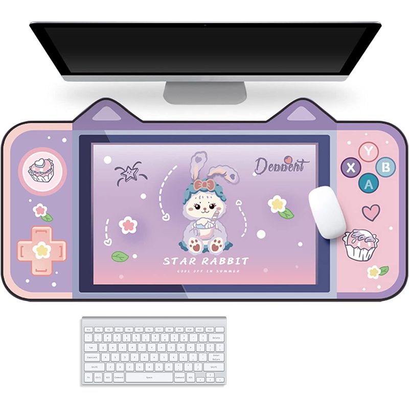 GENERICO - mouse pad rabbit kawai lindos modelos aesthetic