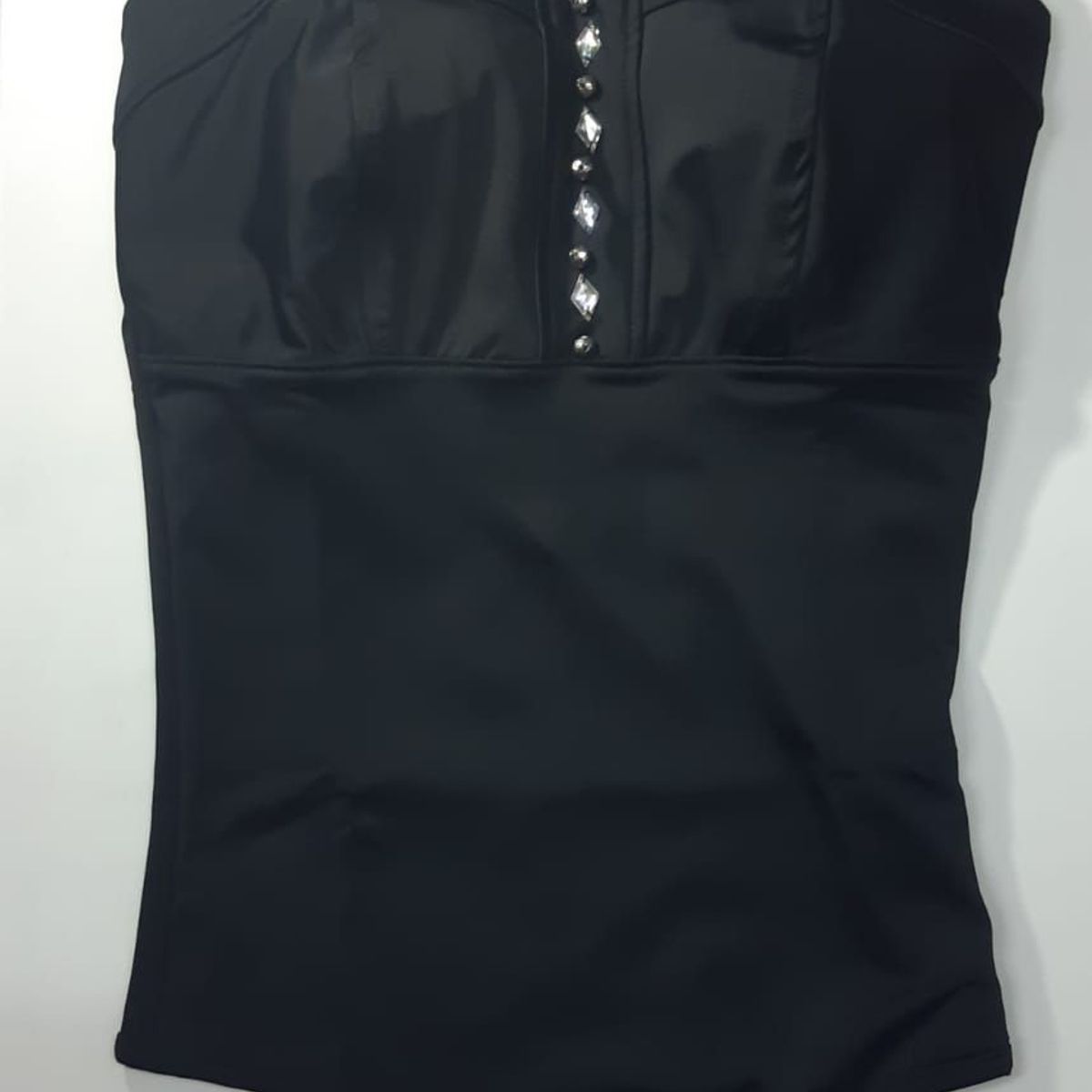 GENERICO - Body Faja DVD REDUCTOR EXTERIOR EN LYCRA  BRILLOS TALLA SM DeAlcoba