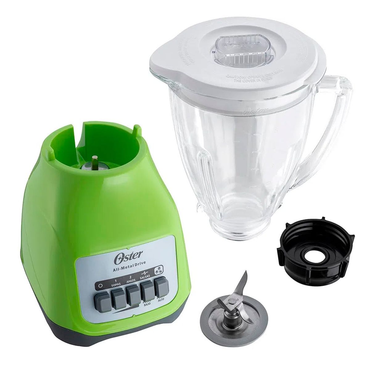 OSTER - Kit Licuadora  BLSTKAGKPB mas Hervidor Electrico BVSTKT4177K Verde