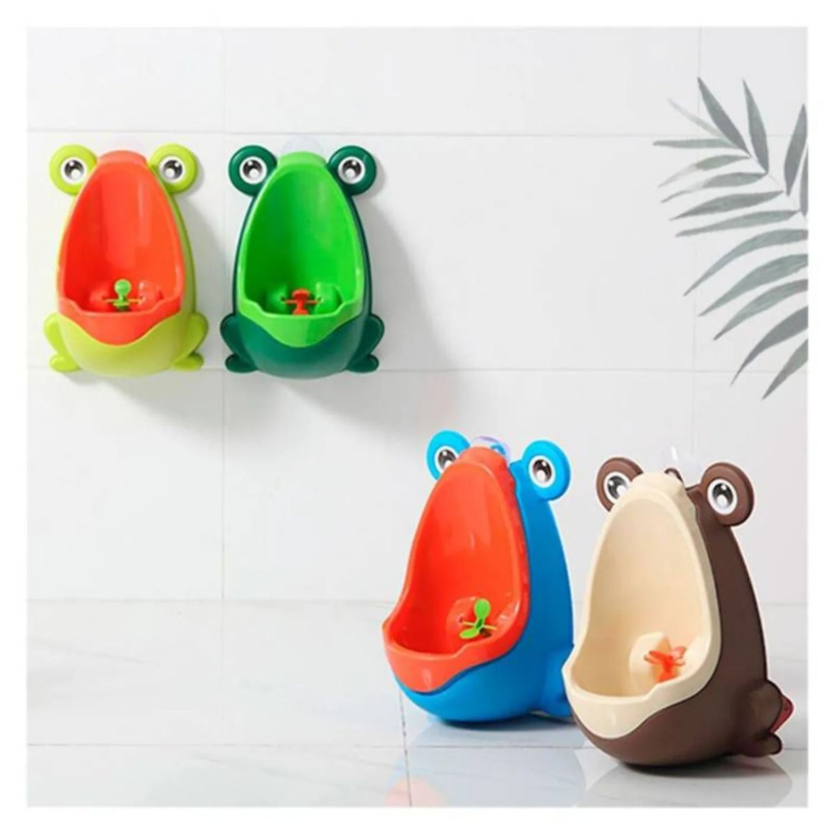 GENERICO - Bacin Urinario Sapito para Bebes y niños -GENERICO