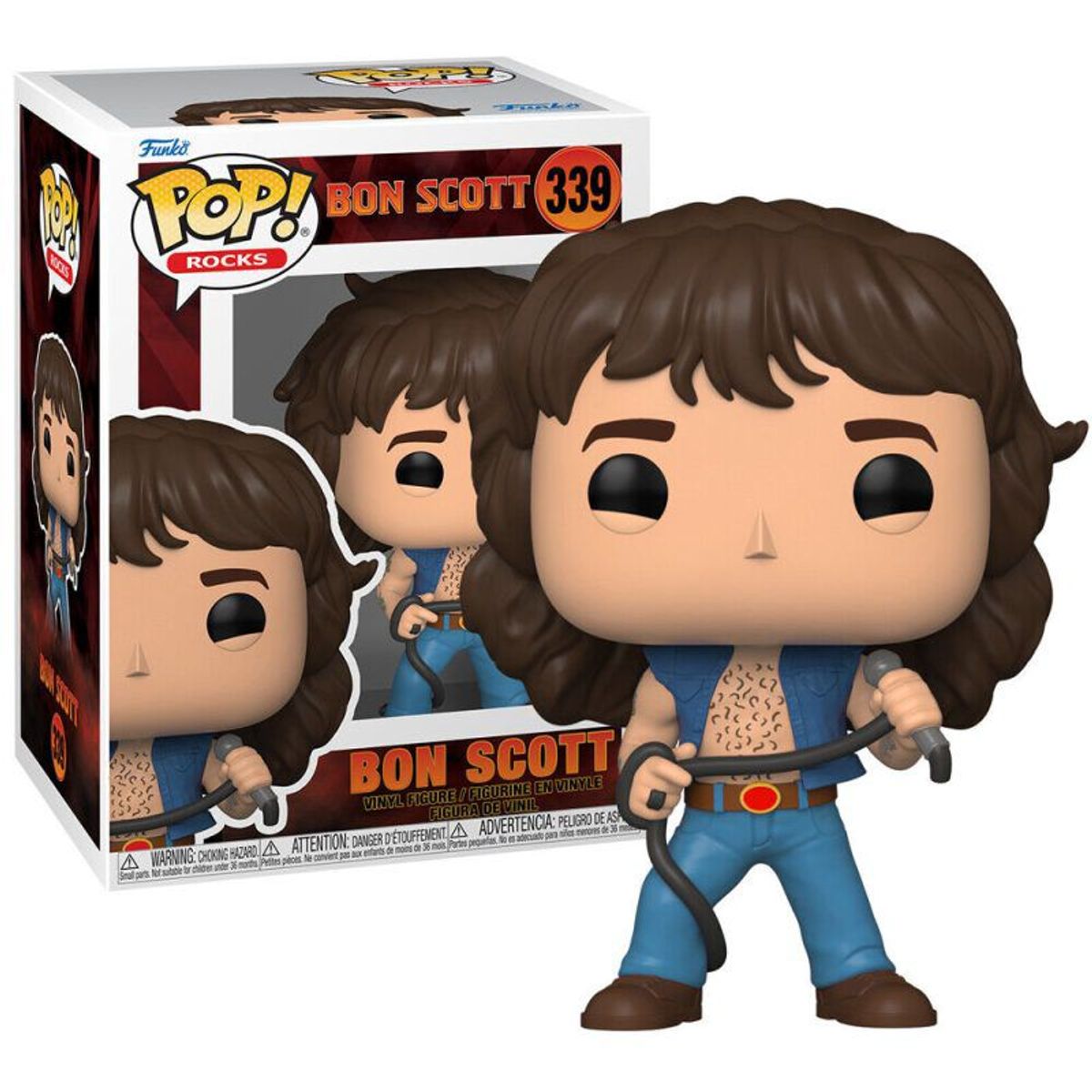 FUNKO - Funko Pop Bon Scott ACDC Rocks