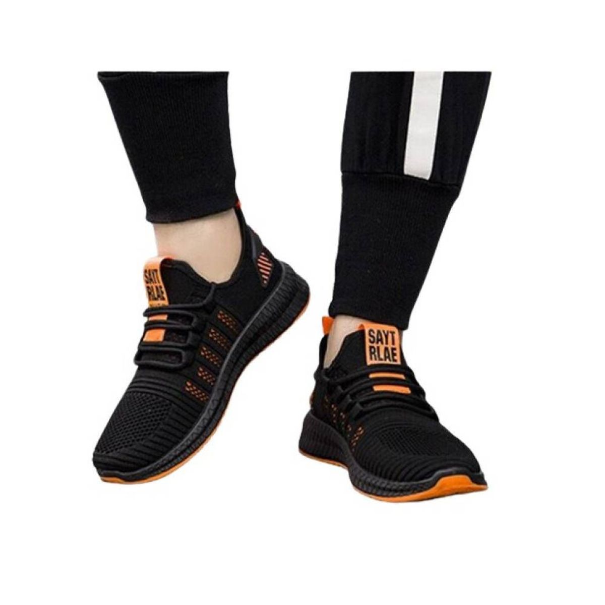 BLWOENS - Zapatillas Deportivas Planas Antideslizantes con Cordones Hombre
