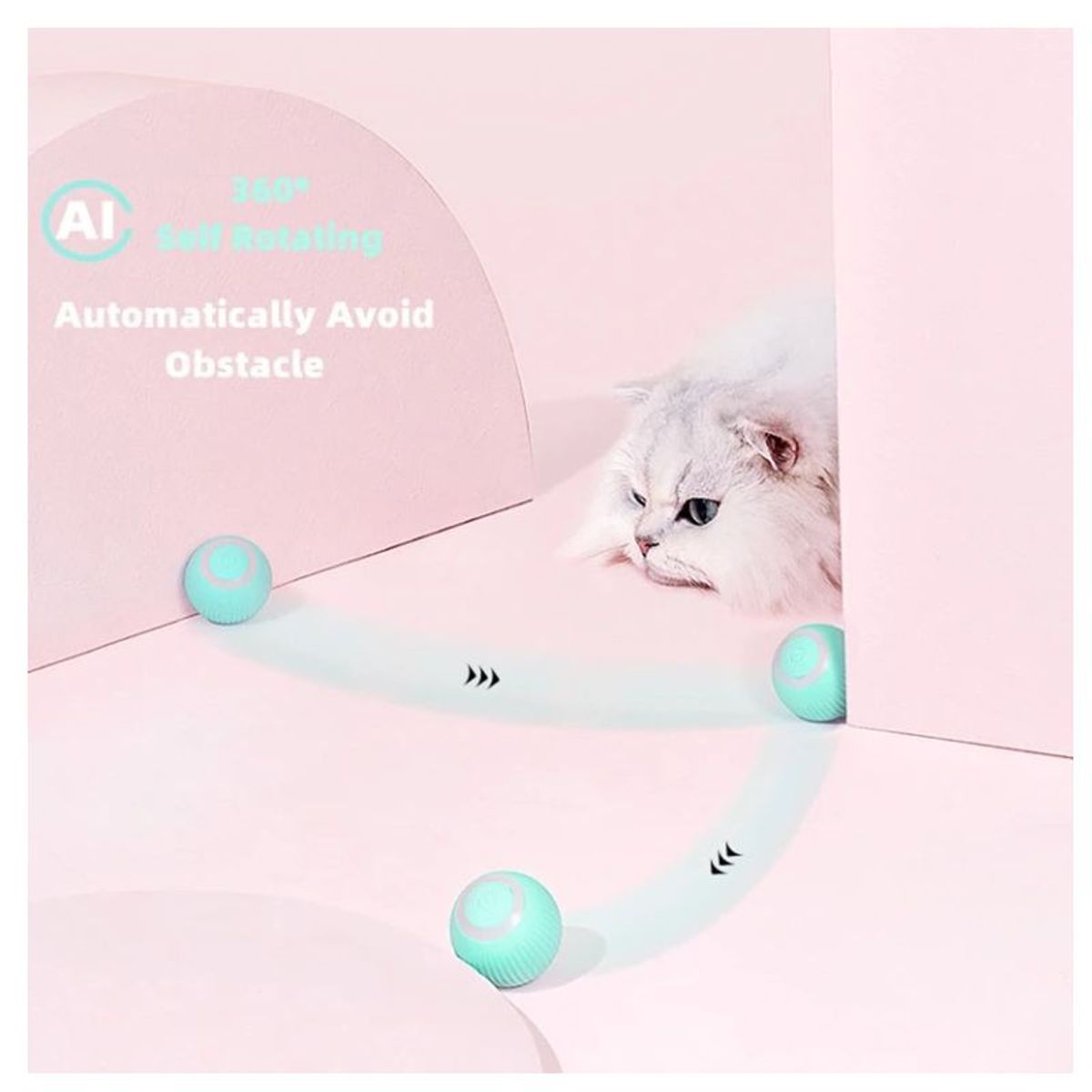 GENERICO - Pelota Smart para Gatos