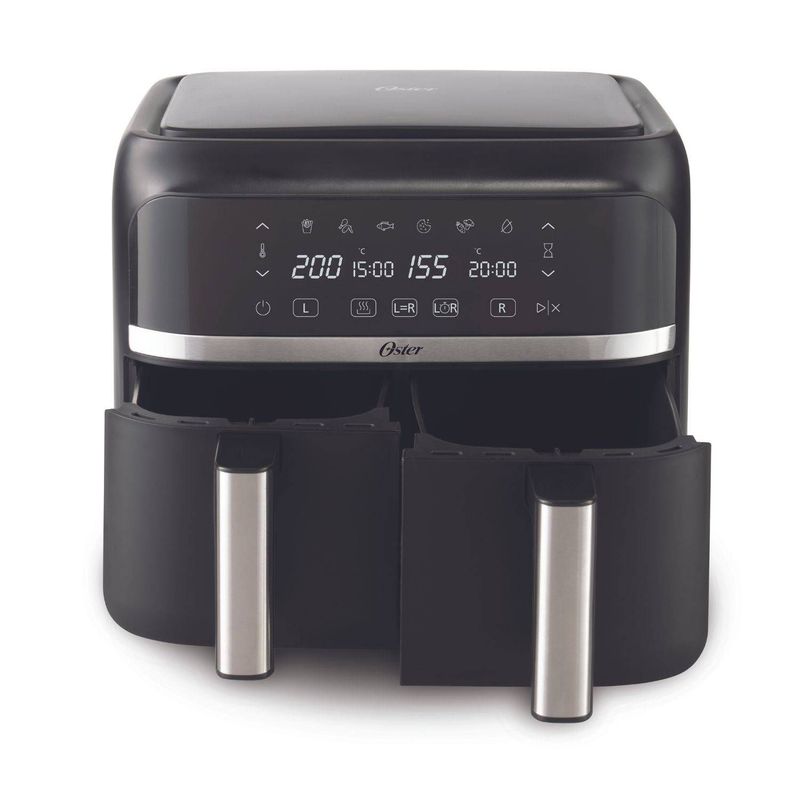 OSTER - Freidora de Aire Doble Bandeja Oster 7,6 lts Digital