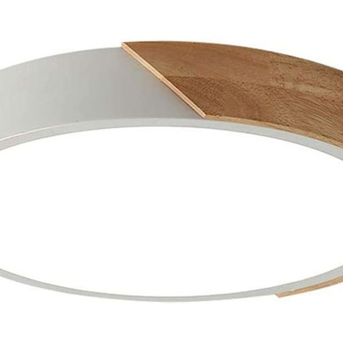 HOME NEAT - Lámpara de Techo LED Moderna Ø23cm 3 Colores para Habitacion Blanco