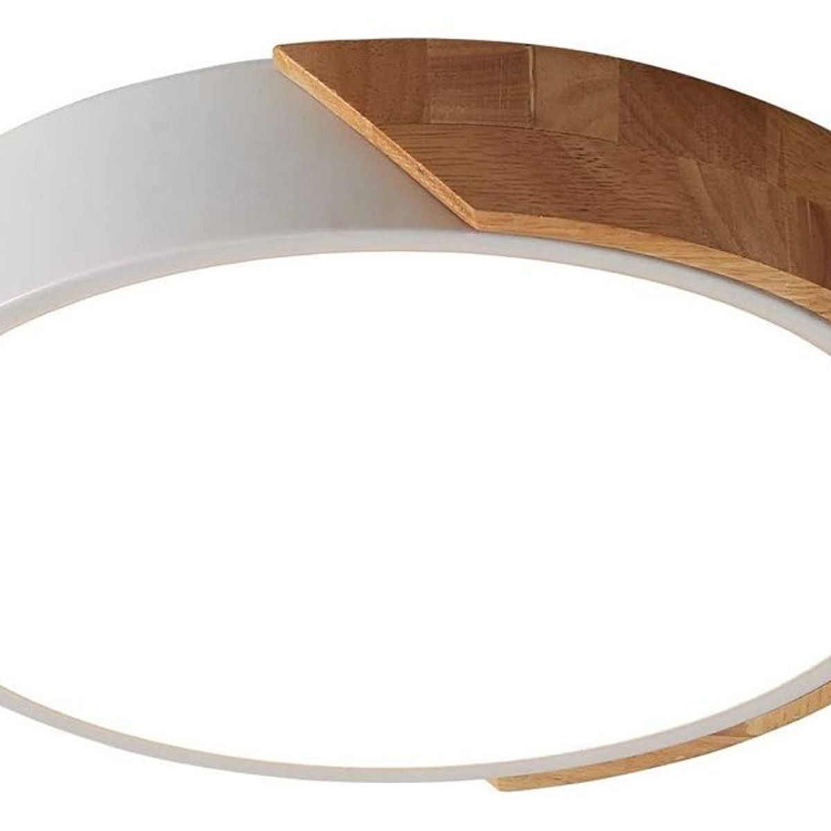 HOME NEAT - Lámpara de Techo LED Moderna Ø30cm 3 Colores para Habitacion Blanco