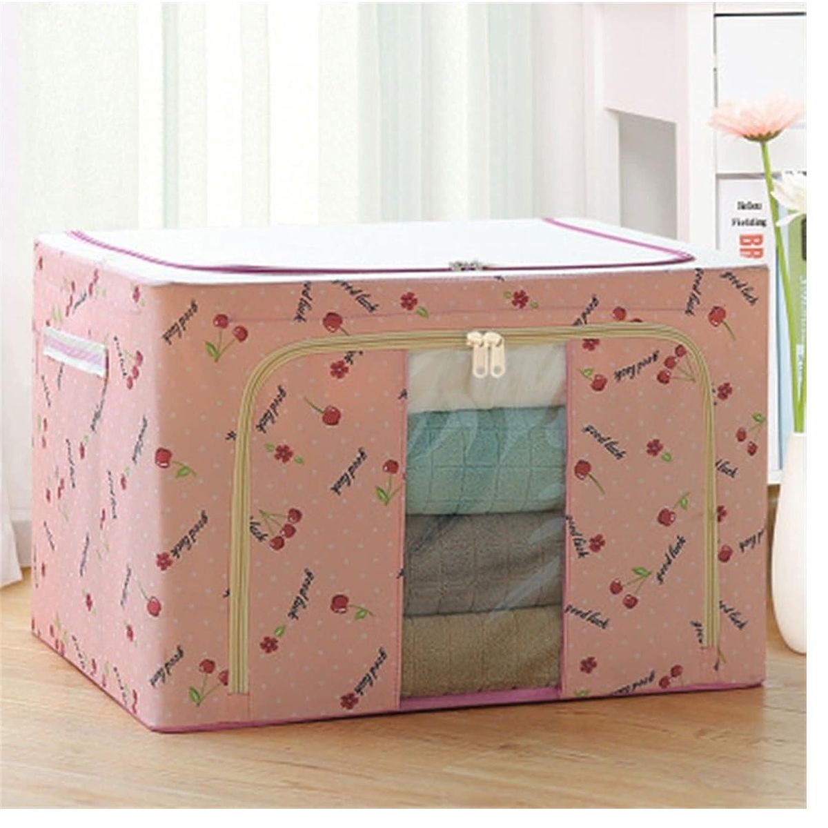 OEM - Caja de Almacenamiento Multifuncional Plegable 66 Litros