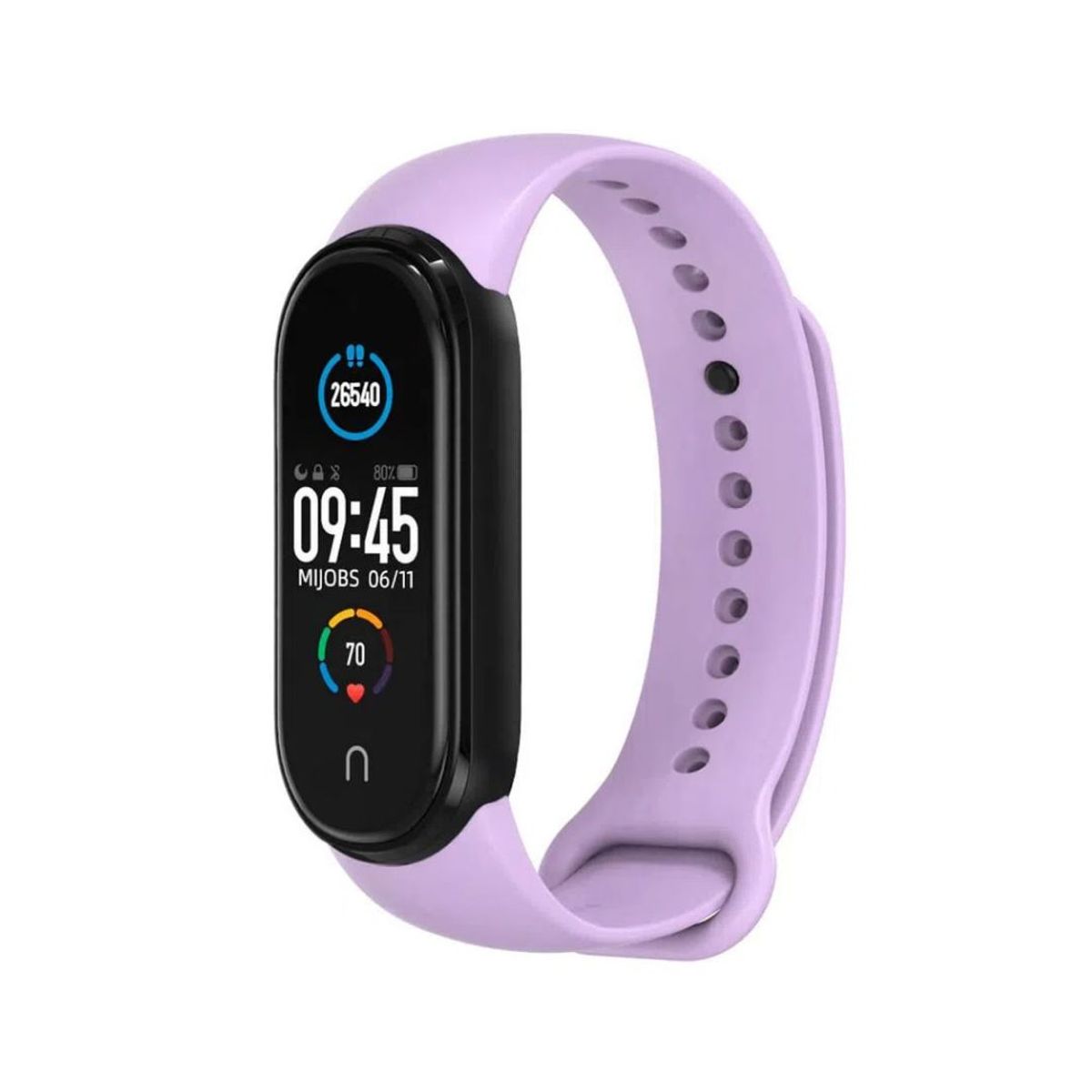 GENERICO - Correa Para Xiaomi Mi Band 6- lila