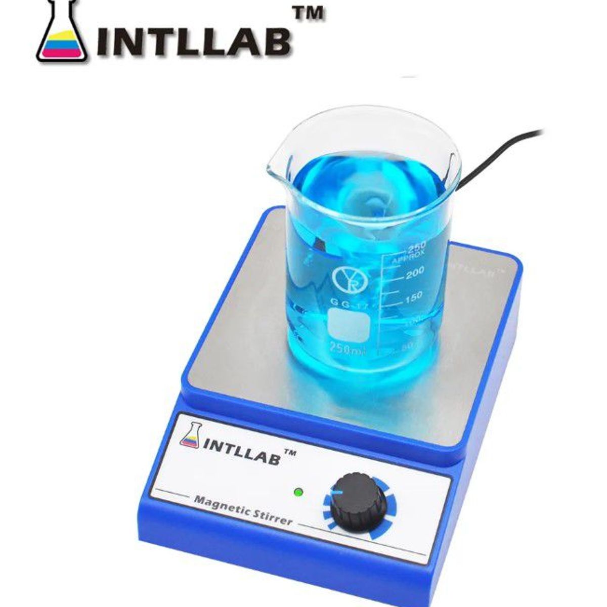 GENERICO - AGITADOR MAGNETICO DE LABORATORIO INTLLAB MUY UTIL HASTA 3000ML