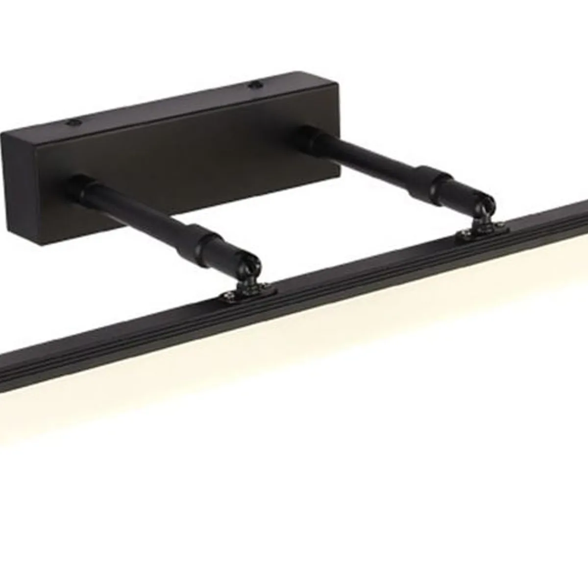 HOME NEAT - lampara baño de Espejo LED 9W 3 Colores 40CM Negro
