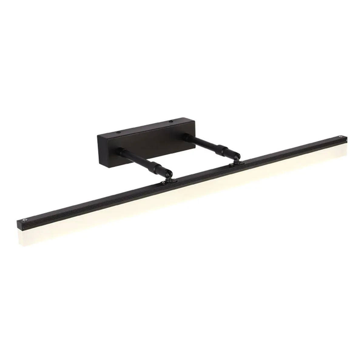 HOME NEAT - lampara baño de Espejo LED 9W 3 Colores 40CM Negro