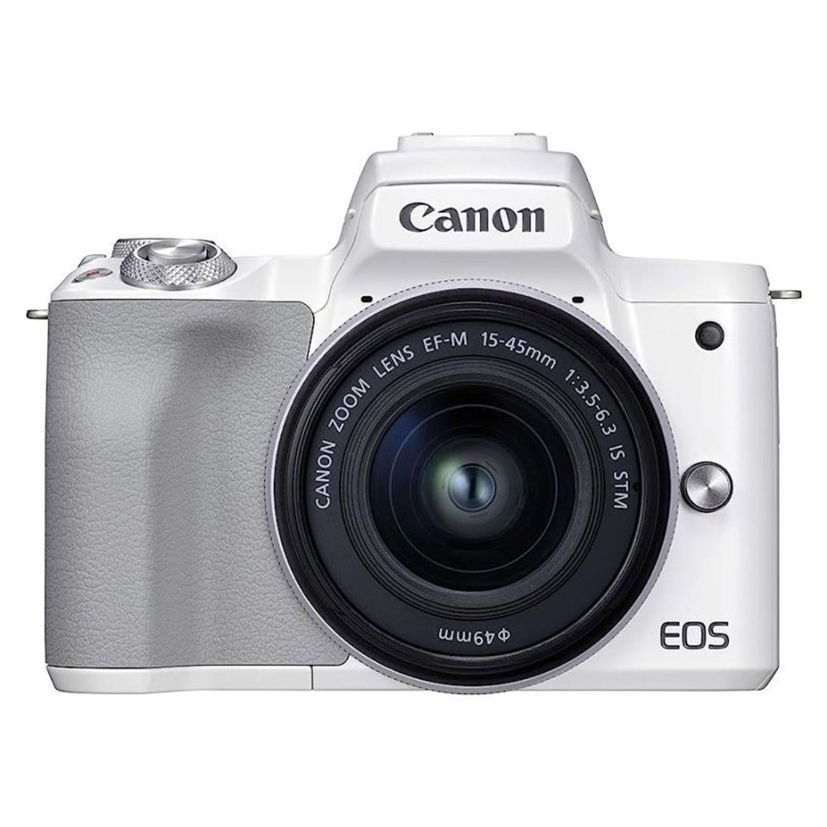CANON - Canon EOS M50 Mark II Mirrorless Camera with 15-45mm Lens - Blanco