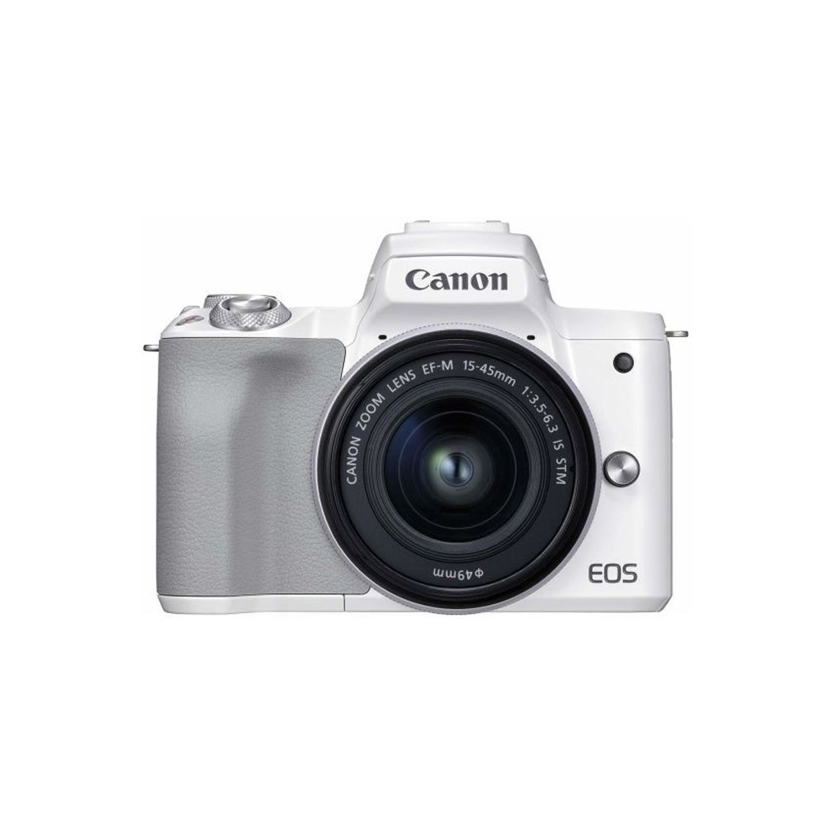 CANON - Canon EOS M50 Mark II Mirrorless Camera with 15-45mm Lens - Blanco