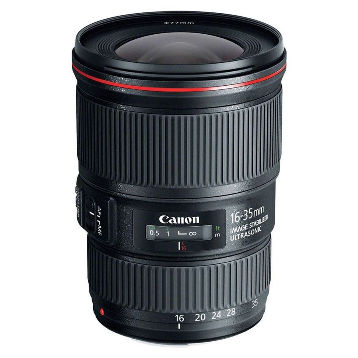CANON - Canon EF 16-35mm f/4L IS USM Lens - Negro
