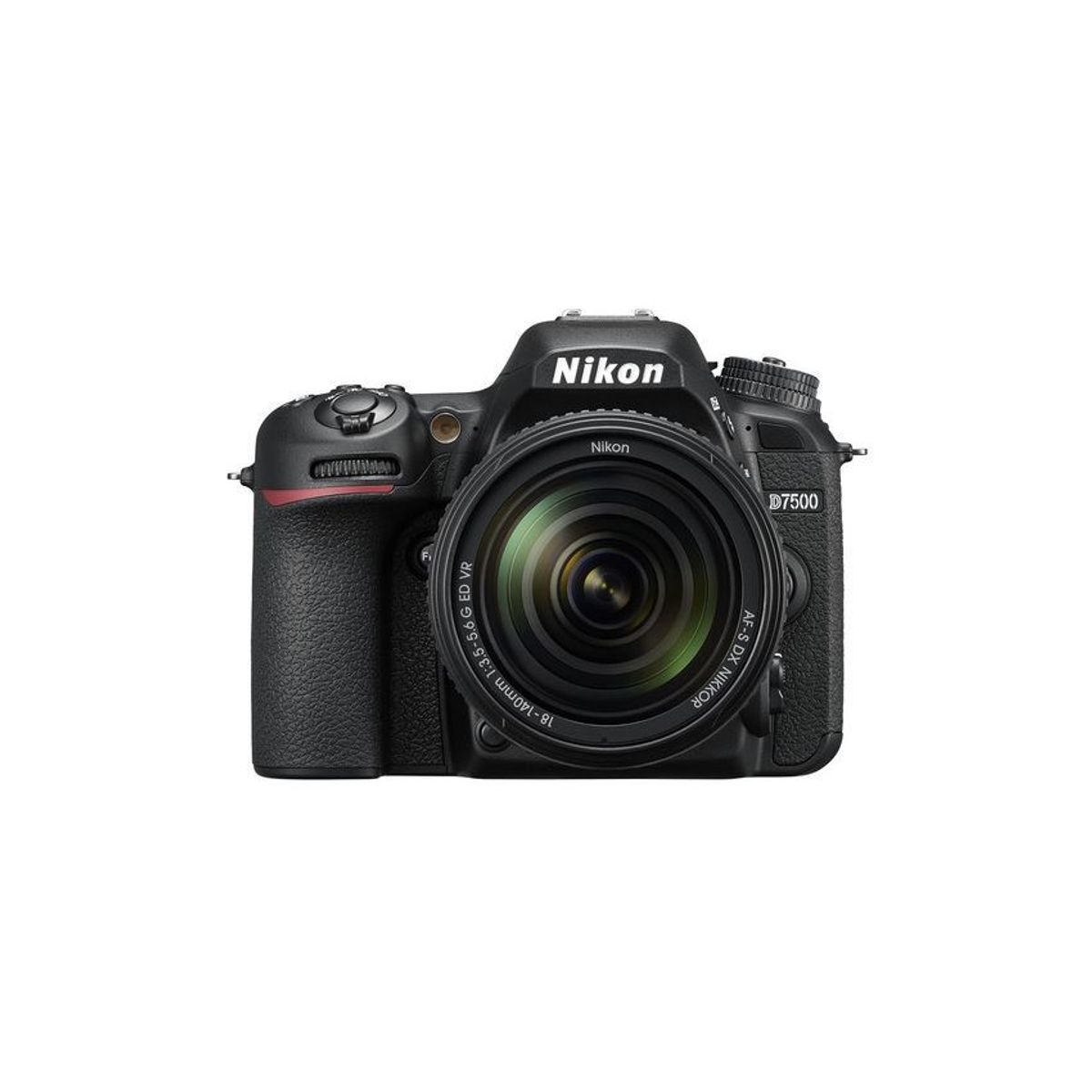 NIKON - Nikon D7500 DSLR Camera with 18-140mm Lens - Black